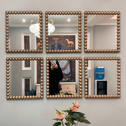 欧式家居壁饰客厅餐厅镜子法式挂墙背景墙装饰镜家用玄关贴墙挂镜