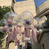 18寸正圆波波球气球透明泡泡，球生日派对婚礼婚房装饰飘空球布置