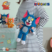 正版授权猫和老鼠毛绒，玩具汤姆猫公仔，娃娃生日礼物摆件玩偶