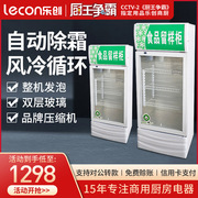 乐创（lecon）商用留样冰柜50L冷柜家用迷你小冰箱冷藏保鲜展示柜