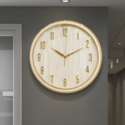 钟表客厅2024大气家用高档挂钟现代简约创意钟表轻奢挂墙时钟
