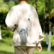斜挎水杯套便携可背矿泉水饮料水壶背带通用儿童水杯保温杯收纳袋