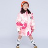 2023极寒粉色儿童羽绒服迷彩抗菌工装加厚洋气韩版女童外套