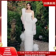 越南设计师Linh phung 23吊带修身设计感轻奢女神气质礼服裙
