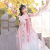 汉服女成人中国古风唐制，齐胸襦裙重工刺绣古装，日常超仙春夏季