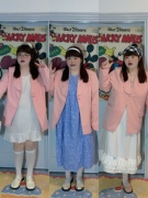 ！桃气酥自制宽松秋季大码西装女长袖粉色西装显瘦韩系外套