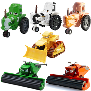 美泰赛车汽车总动员玩具车，拖拉机合金玩具车模，frank弗兰克割草机