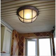 美式工业风铝材吸顶灯餐厅阳台灯欧式卧室走廊过道玄关灯饰灯具