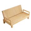 高档实木沙发床可折叠推拉小户型多功能1.5米客厅1.8单人双人坐卧