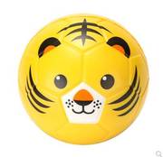 15cm实心海绵球幼儿球皮球，婴儿老虎球类狮子动物西瓜球玩具