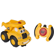 CAT简易操作入门级遥控车工程车翻斗卡车推土机2岁3岁宝宝玩具