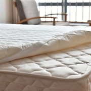 进口羊毛褥子床垫软垫，1.8m床双人折叠席梦思，保护垫子薄1.2米垫被