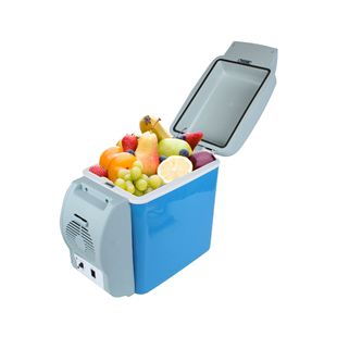汽车载7.5L冰箱小型半导体制冷冰箱便携式冷暖箱迷你小冰箱潮