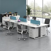 办公桌椅组合屏风工位职员桌员工桌现代简约办公家具卡座电脑桌椅