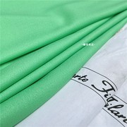 意大利进口filarte苹果绿单层绉纱羊毛西装连衣裙阔腿裤服装布料