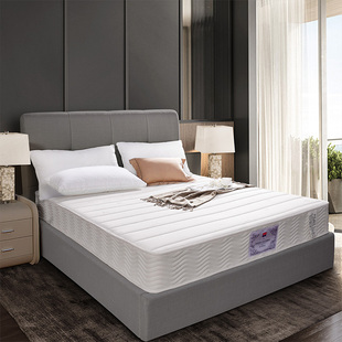 富安娜床垫1.8m床双人床弹簧，偏硬席梦思床垫1.5米两面可用型1.2m