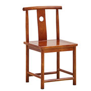 可姿新中式仿古官帽，椅圈椅三件套太师椅茶椅围椅，实木榆木椅子