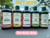 thebodyshop美体小铺茶树蜜橘，辣木西柚，英伦玫瑰沐浴露250ml新版