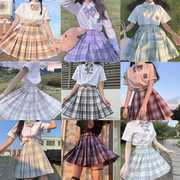 原创初夏jk制服裙子正版，班服校服套装学院，风女夏款甜美学生装