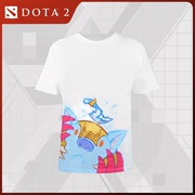 DOTA2 T恤 Q版熊战士 女拍拍熊情侣短袖衣服 正版VALVE游戏周边