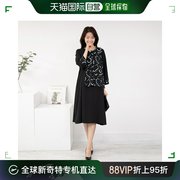 韩国直邮妈妈服饰，样板珍珠长款连衣裙op402097中年女性4