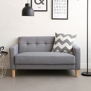 双人沙发小户型1.2米两人迷你阳d台公寓简约经济型布艺小沙发现代
