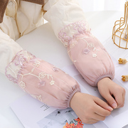 蕾丝袖套女短款秋冬韩版时尚学生蕾丝，成人袖头防污儿童套袖