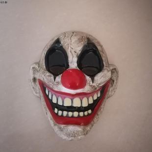 恐怖娃娃小丑面具男恐怖娃娃，吓人面具女骷髅头面具吸血鬼恐怖面具