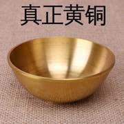 铜碗筷子家用铜器餐具缺铜补铜纯铜饭碗铜，体内勺子金属工艺