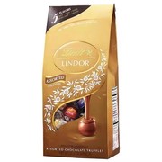 瑞士进口lindt瑞士莲软心黑巧克力600g零食年货，送礼情人节