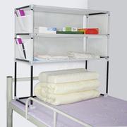 学生宿舍床上置物架简易布衣柜(布衣柜)收纳柜寝室上铺下铺床头衣物整理柜