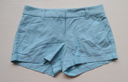 2019美系J家三分短款天蓝色CHINO SHORT舒适薄款弹力棉休闲短裤、