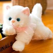 仿真猫咪毛绒玩具小猫公仔可爱玩偶，家居店面饰品生日礼物送孩子