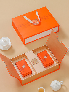 茶叶包装礼盒空盒铁观音半斤装红茶绿茶一斤装金骏眉包装盒空礼盒
