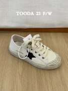 tooda品牌童鞋2023秋款男女童，韩版星星小脏鞋，儿童百搭休闲板鞋