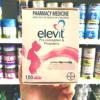 澳洲Elevit女士爱乐维孕妇营养片复合维生素含碘叶酸100片
