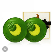日本直邮月光皂80g绿色，月光力珺诺penelopimoonjunoa提拉紧致