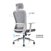 人体工程学椅子旋转升降座椅时尚，电脑椅办公室椅子舒服久坐职员椅