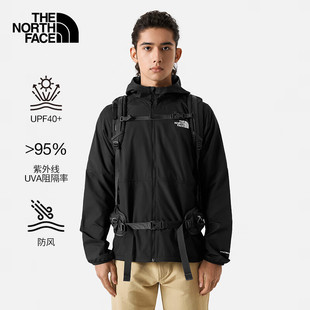 TheNorthFace北面防晒衣男士春夏户外防紫外线皮肤衣外套81PO