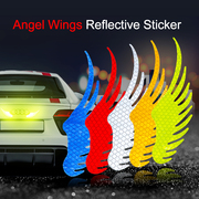 天使之翼老鹰翅膀纯汽车尾，标贴车标改装个性装饰贴3d立体贴反光