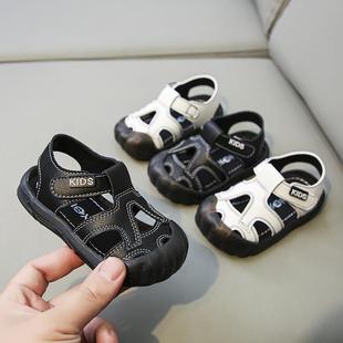 宝宝凉鞋婴儿学步鞋，夏季儿童防滑软底小童鞋，男童0一3岁室内女宝鞋
