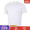 nike耐克秋季男RISE 365白色跑步运动休闲圆领短袖T恤CZ9185-100