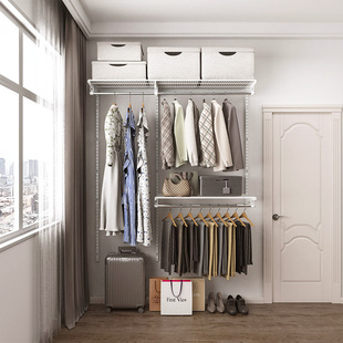 惠普登定制1.5米小户型衣柜，0甲醛步入式，衣帽间柜子简易组装