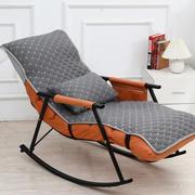 摇椅躺椅坐垫靠背一体午睡午休棉，垫子加厚大人，折叠椅子懒人椅垫套