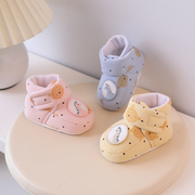 春秋布鞋婴儿鞋透气宝宝，鞋学步鞋不掉鞋秋冬过渡3-6-9-12个月周岁
