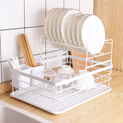 厨房沥水碗架碗筷架碗柜，置物架沥碗架沥水架，置物架碗碟餐具收纳架
