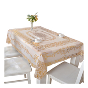 欧式烫金pvc免洗西餐垫桌布，台布桌布布艺，餐桌垫子防水防烫