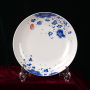 景德镇青花釉中彩骨瓷餐具，碗碟套装器2826头国色多姿陶瓷
