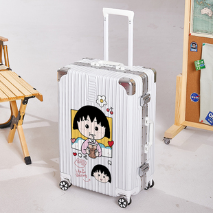 可爱行李箱女小型轻便登机箱20寸拉杆旅行箱，日系儿童学生密码箱24