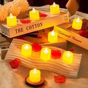 电子腊烛灯求婚表白蜡烛，灯浪漫用品，氛围装饰情人节